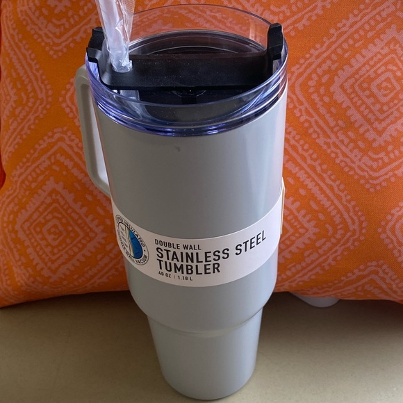 Other - New never used double wall stainless steel tumbler 40ounces